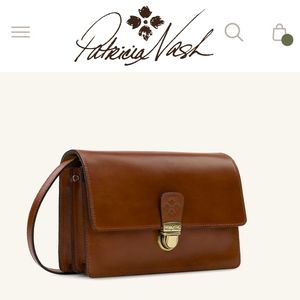 PATRICIA NASH Tan Lanza Organizer  EUC